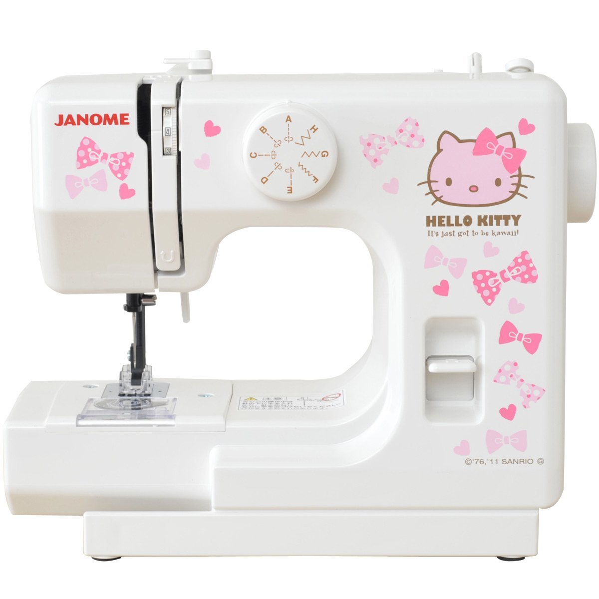 Janome Hello Kitty Compact Sewing Machine White KT-W SANRIO Free